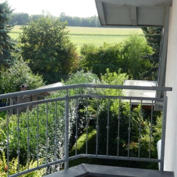 Balkon im Apartment Köln-Bonn mit Ausblick